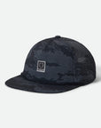 Brixton Journey Performance Snapback Hat - Black Tiger Camo