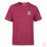 Forever Cranky T-Shirt - Mens Short Sleeve Tee - Heather Cardinal - ManGo Surfing