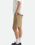 Brixton Santo Chino Shorts - Khaki