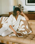 Slowtide Kingston Plush Knit Throw Blanket - Mocha