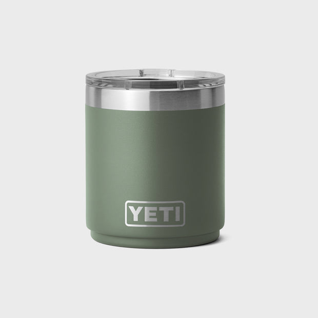 Yeti Rambler 10 oz (296 ml) Stackable Lowball with Magslider Lid - Camp Green - ManGo Surfing