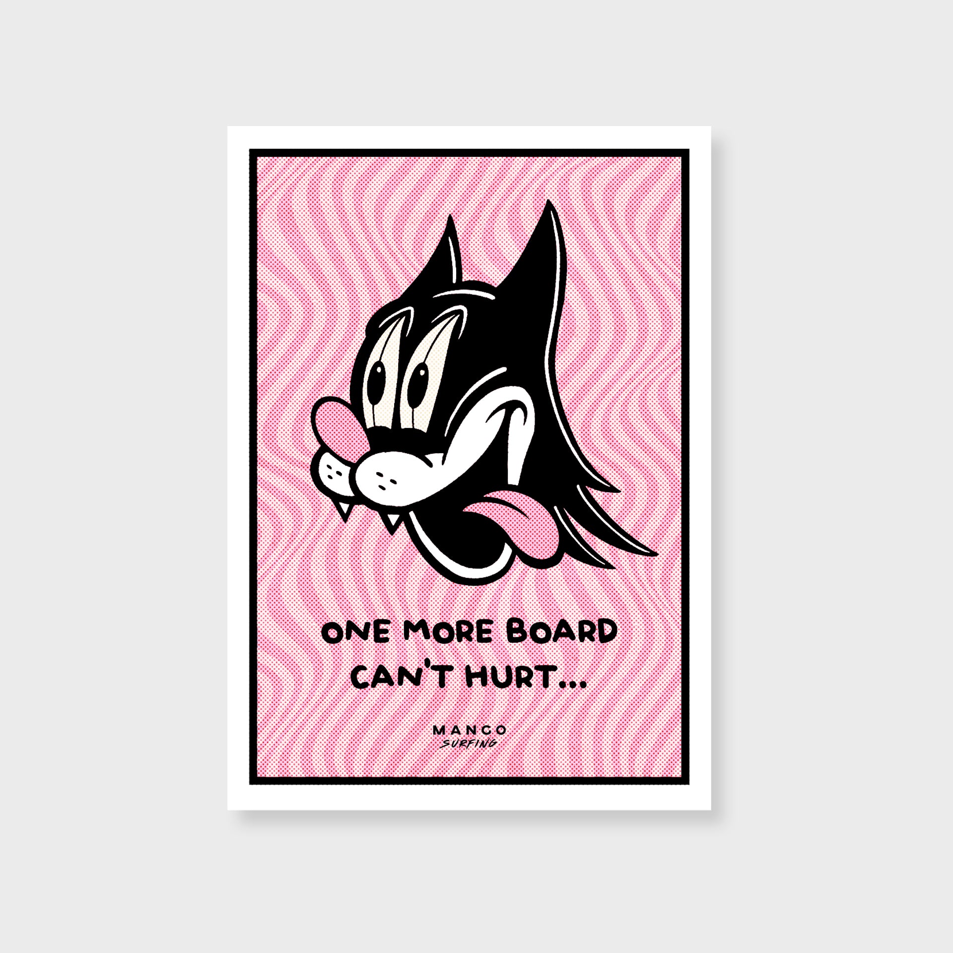 Cat Poster Print - A3