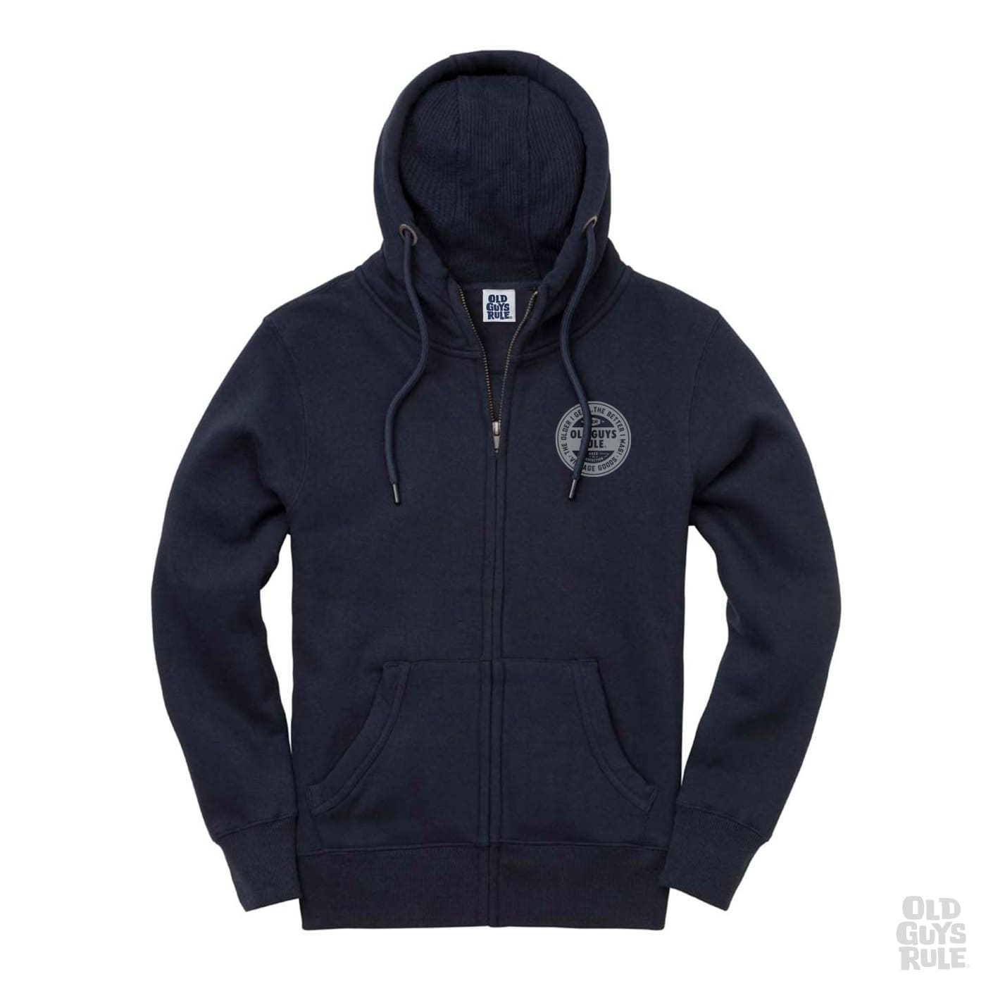 Old Guys Rule &#39;Natural Traction II&#39; Zip Hoodie - Navy