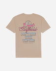 Lost Mens Rider Vintage Dye T-Shirt - Sand - ManGo Surfing