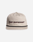 Lost Mens Surfboards Snapback Hat - One Size - Cream - ManGo Surfing