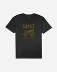Lost Mens Salute T-Shirt - Black - ManGo Surfing