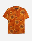 Lost Mens Summer Suns Woven Shirt - Burnt Orange - ManGo Surfing