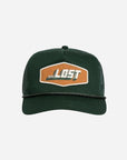 Lost Mens Refuel Trucker Hat - One Size - Dark Green - ManGo Surfing