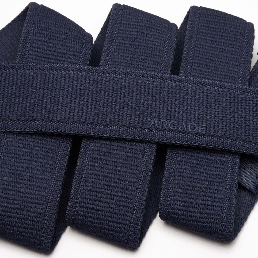 Arcade Atlas Slim Stretch Belt - One Size - Navy