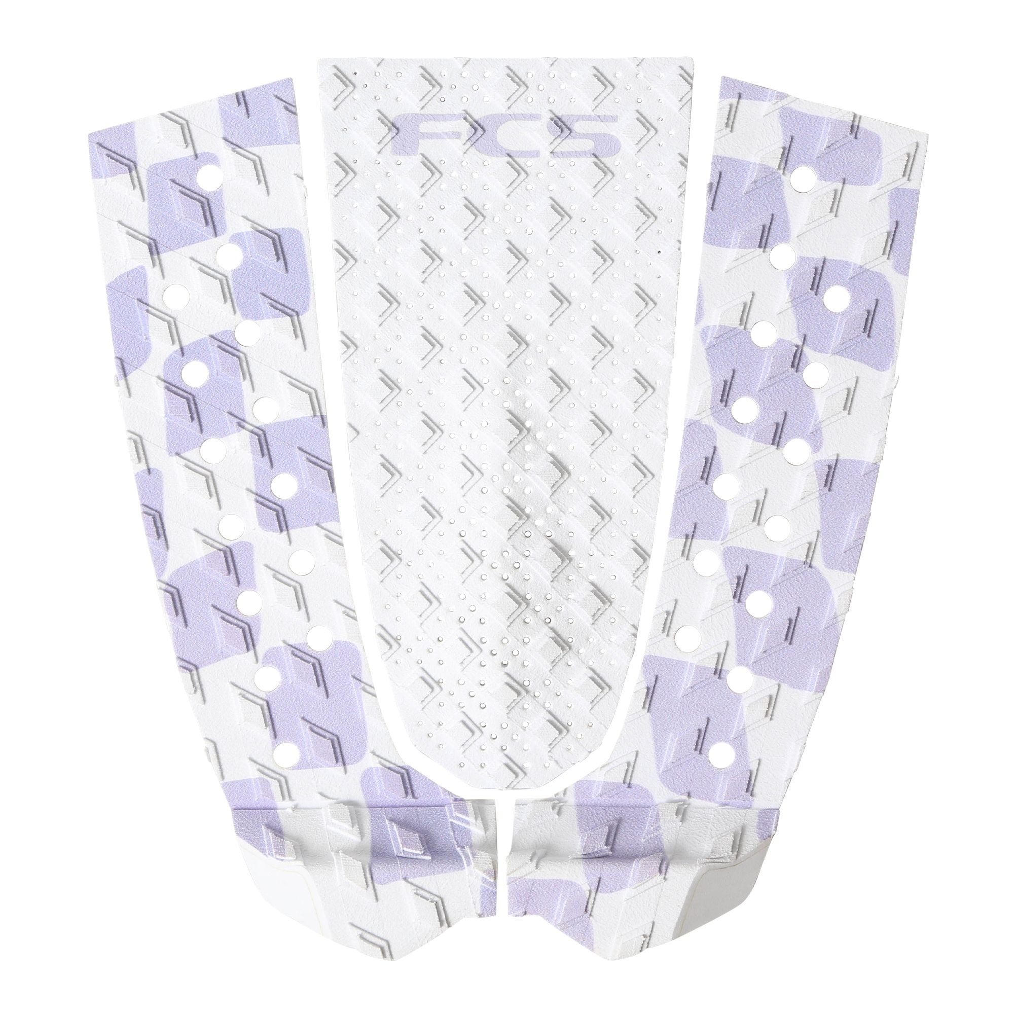 FCS Caroline Marks Traction Pad - Lavender/White Check - ManGo Surfing