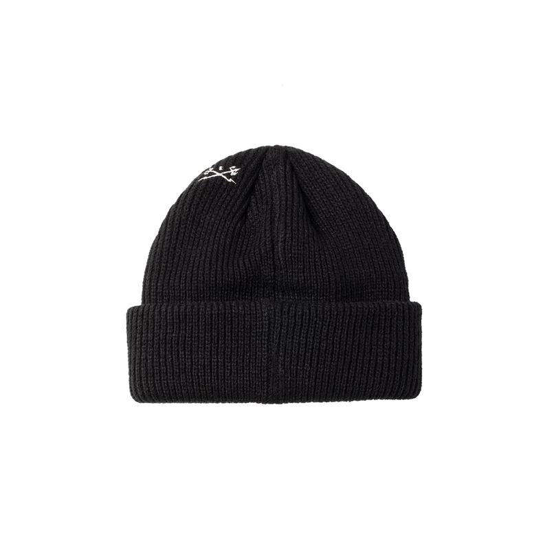 Dark Seas Dawn Patrol Beanie - One Size - Black