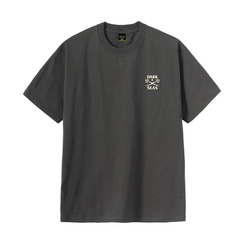 Dark Seas Homeland Heavyweight Short Sleeve T-Shirt - Vintage Black