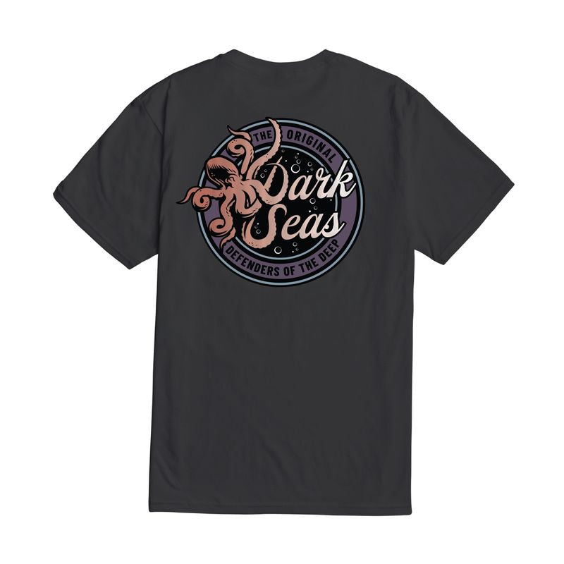 Dark Seas Locomotion Premium Short Sleeve T-Shirt - Charcoal