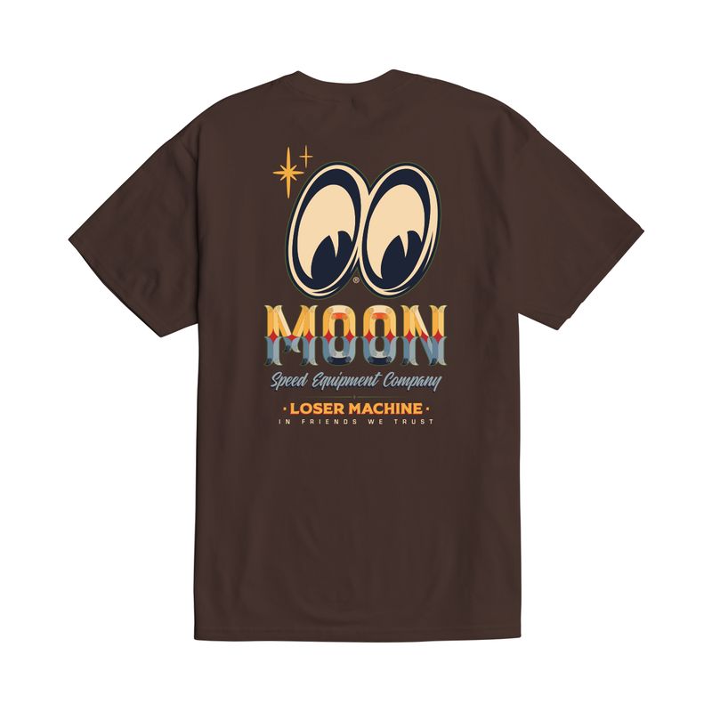 Loser Machine Sign Board T-Shirt - Java Brown