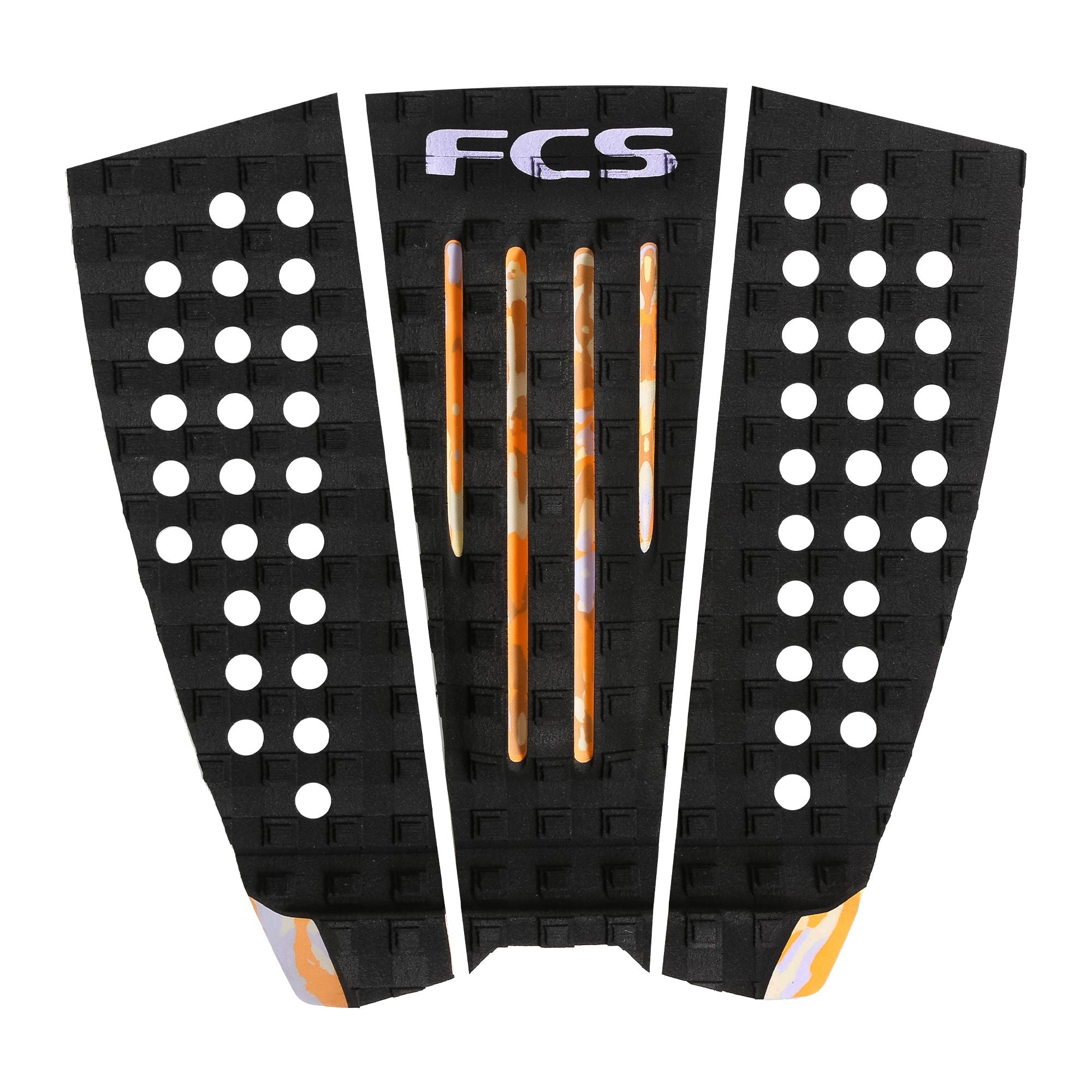 FCS Julian Wilson Traction Pads - Black/Multi Camo - ManGo Surfing