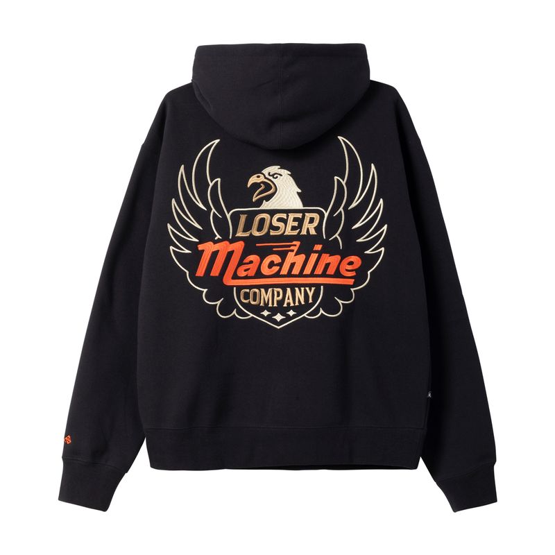 Loser Machine Cresta Fleece Hoodie - Black