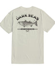 Dark Seas Striped Bass Premium Short Sleeve T-Shirt - Cream