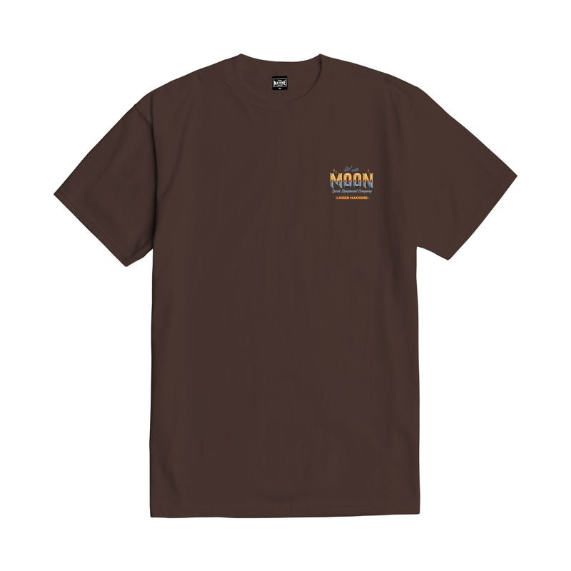 Loser Machine Sign Board T-Shirt - Java Brown