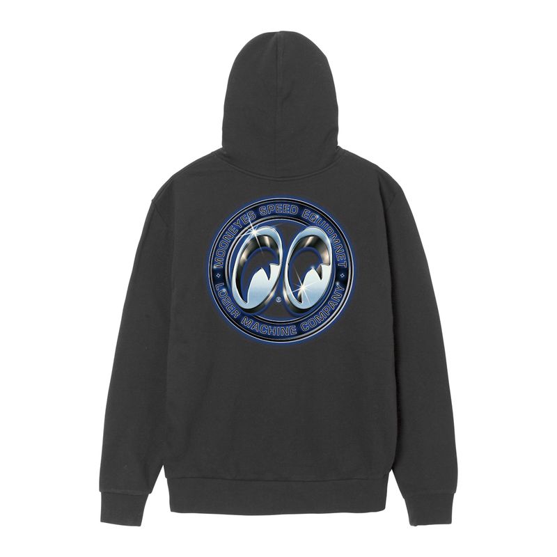 Loser Machine Chrome Craze Hoodie - Pigment Black