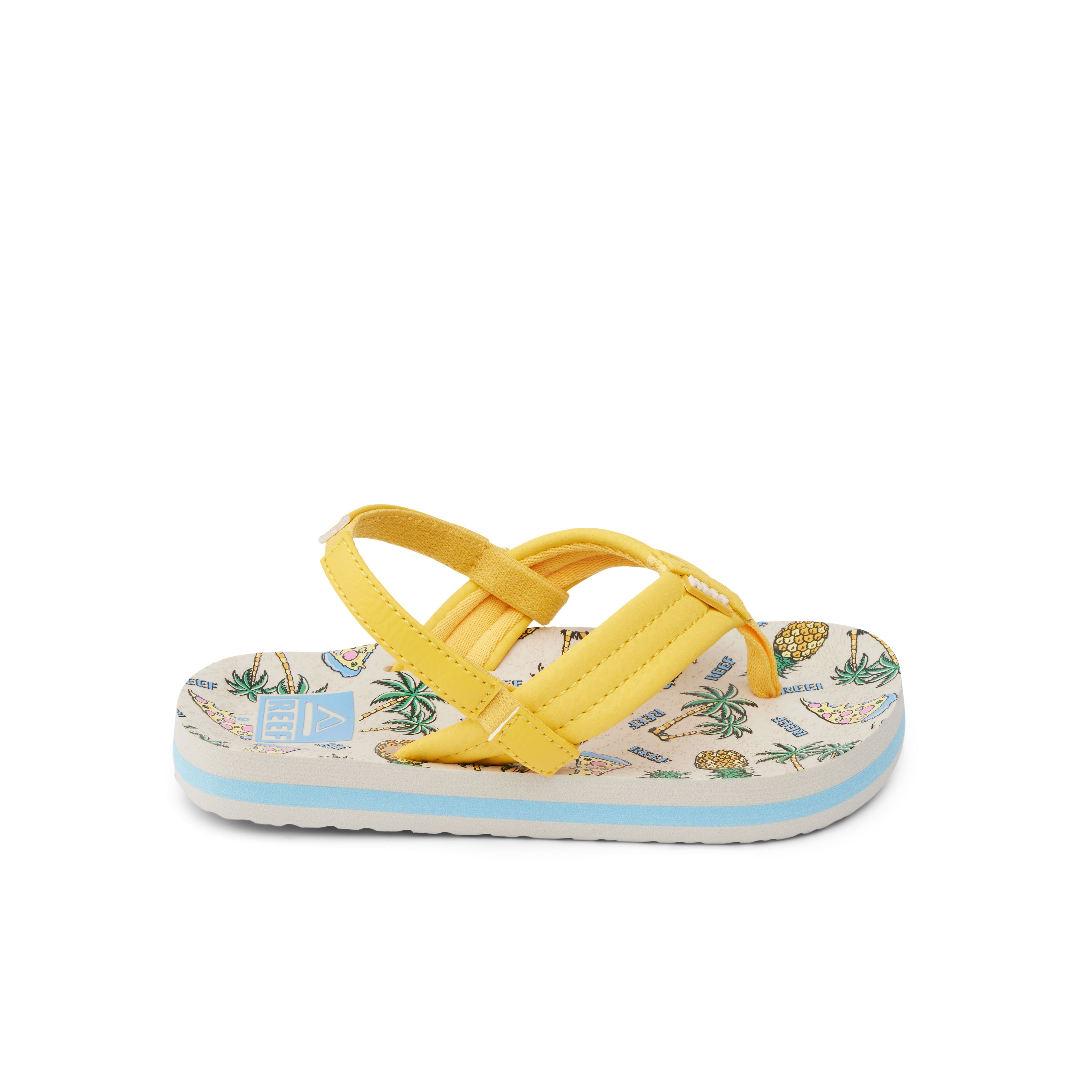 Reef Little Kids AHI Sandals - Hawaiian Pizza - ManGo Surfing