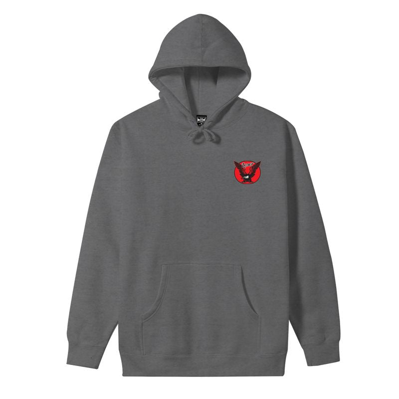 Loser Machine Powerband Fleece Hoodie - Gunmetal Heather