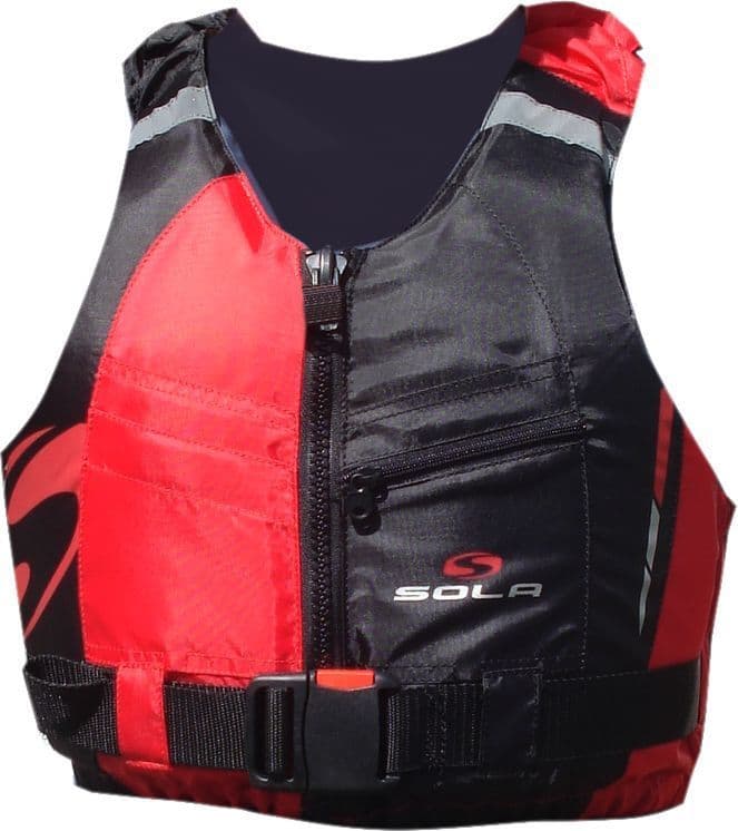 TWF Sola Frenzy 50N Front Zip Buoyancy Aid - Red