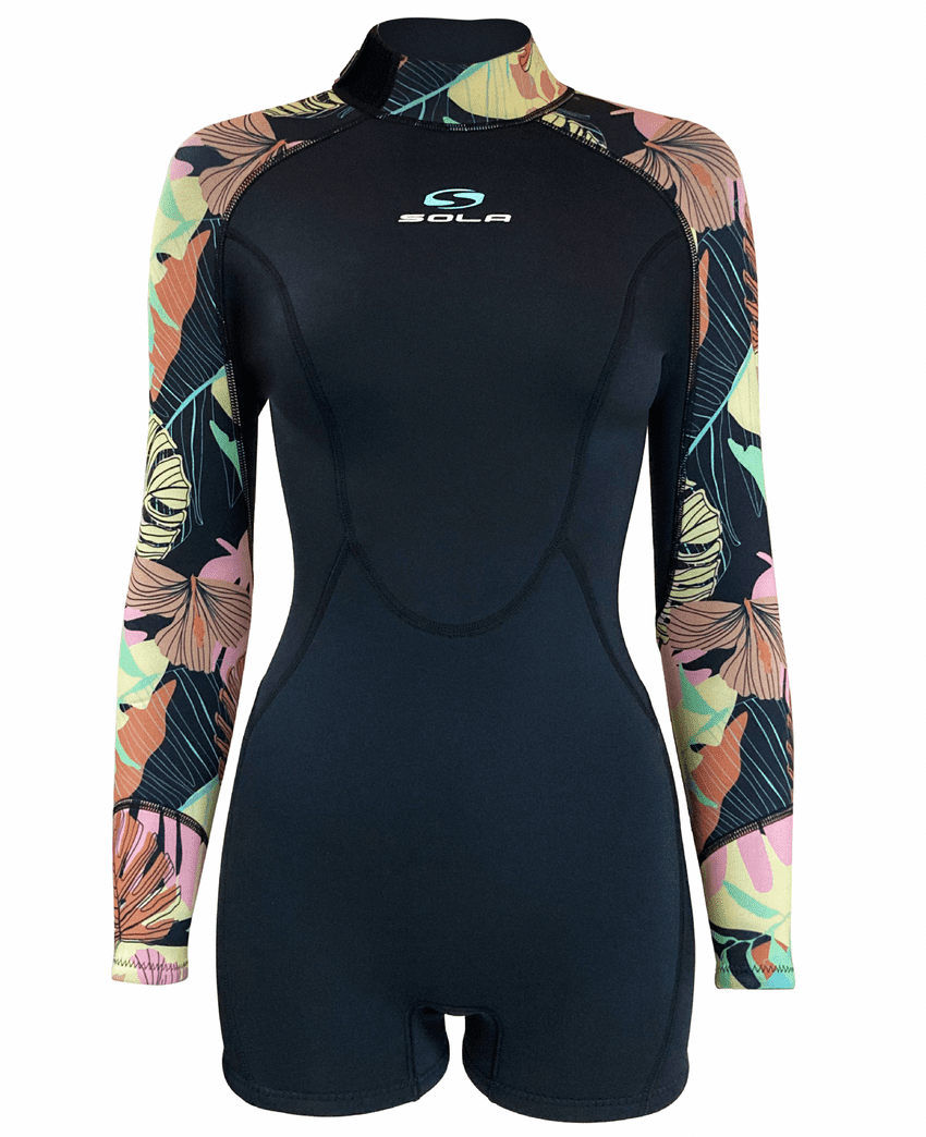TWF Womens Sola Ignite 3/2 BZ Springsuit - Summer Floral