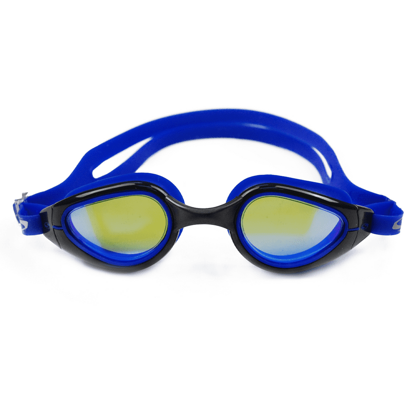 TWF Sola Open Water Swimming Goggles - Grey/Blue