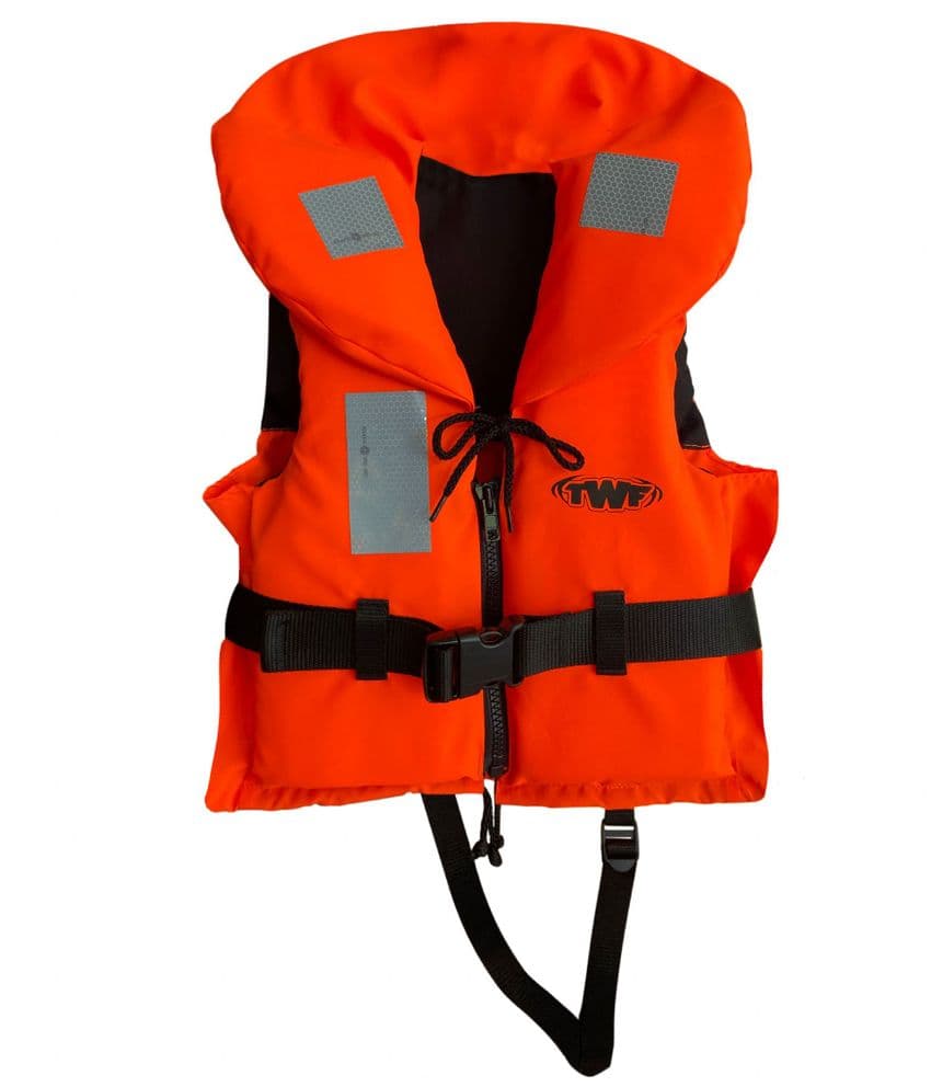 TWF 100N Freedom Life Jacket - Orange/Black