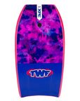 XPE PRO Bodyboard with Leash 37" Purple Tie Dye - 1038-037 - ManGo Surfing