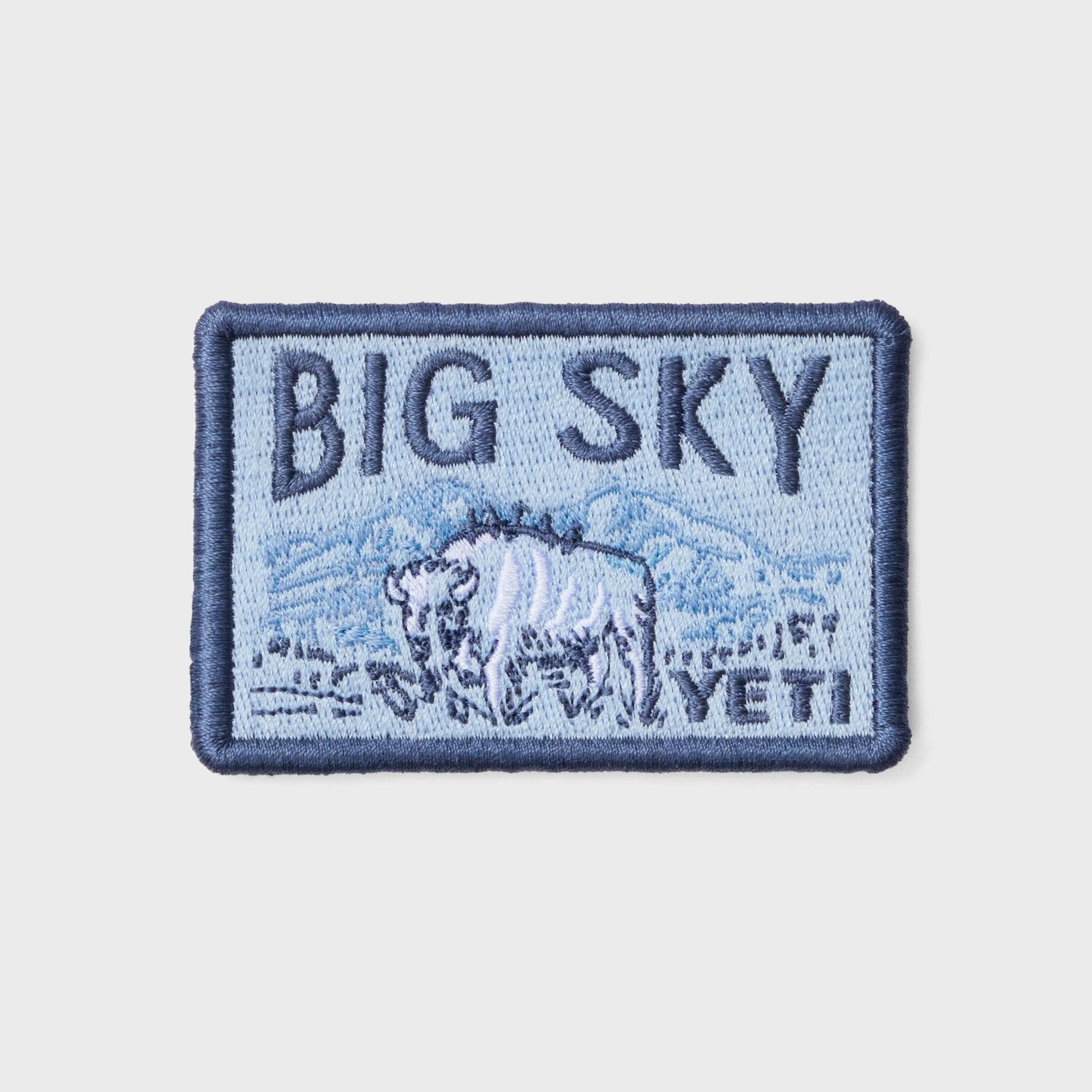 Yeti Big Sky Mountain Patch - Blue