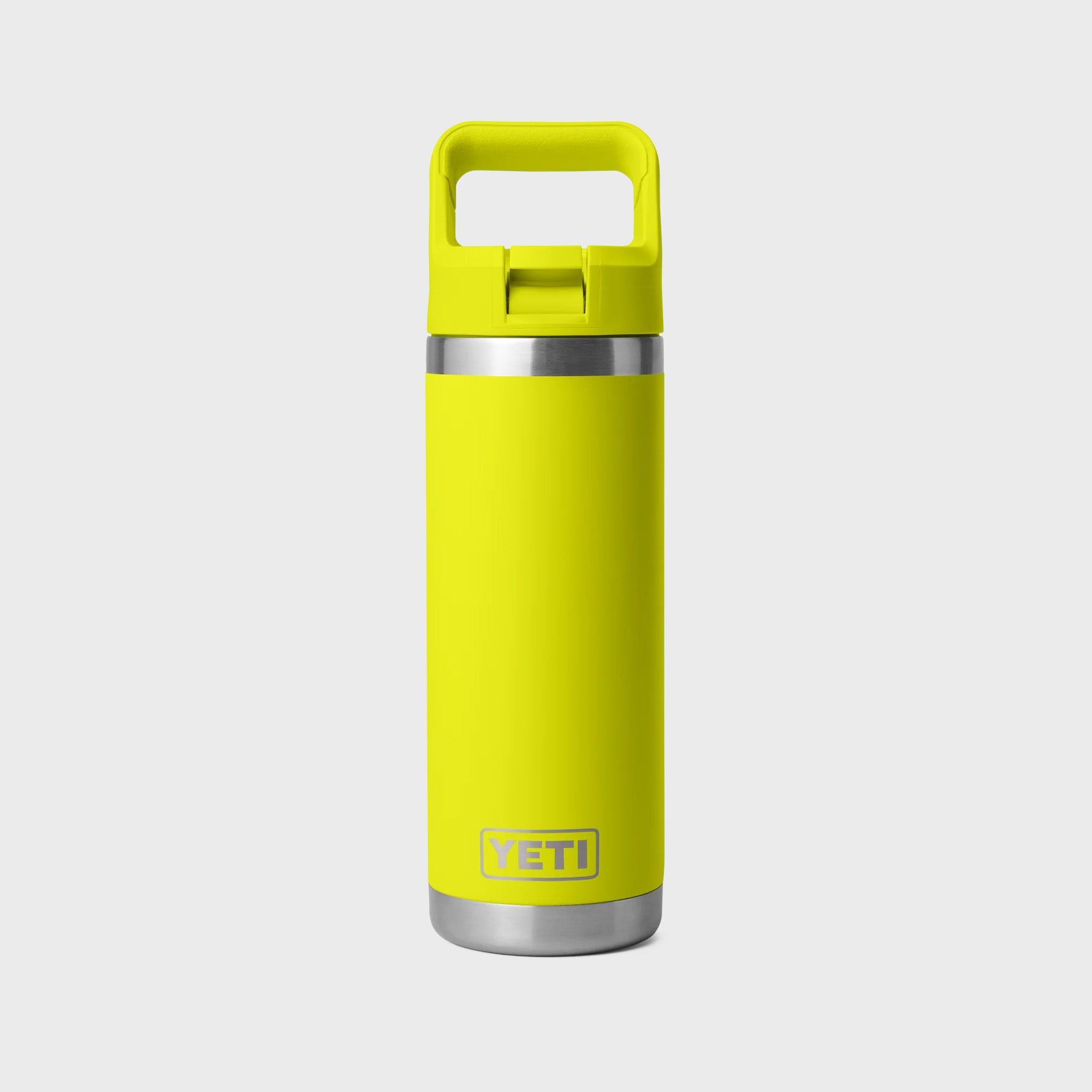 Yeti Rambler 18oz (532 ml) Straw Bottle - Firefly Yellow