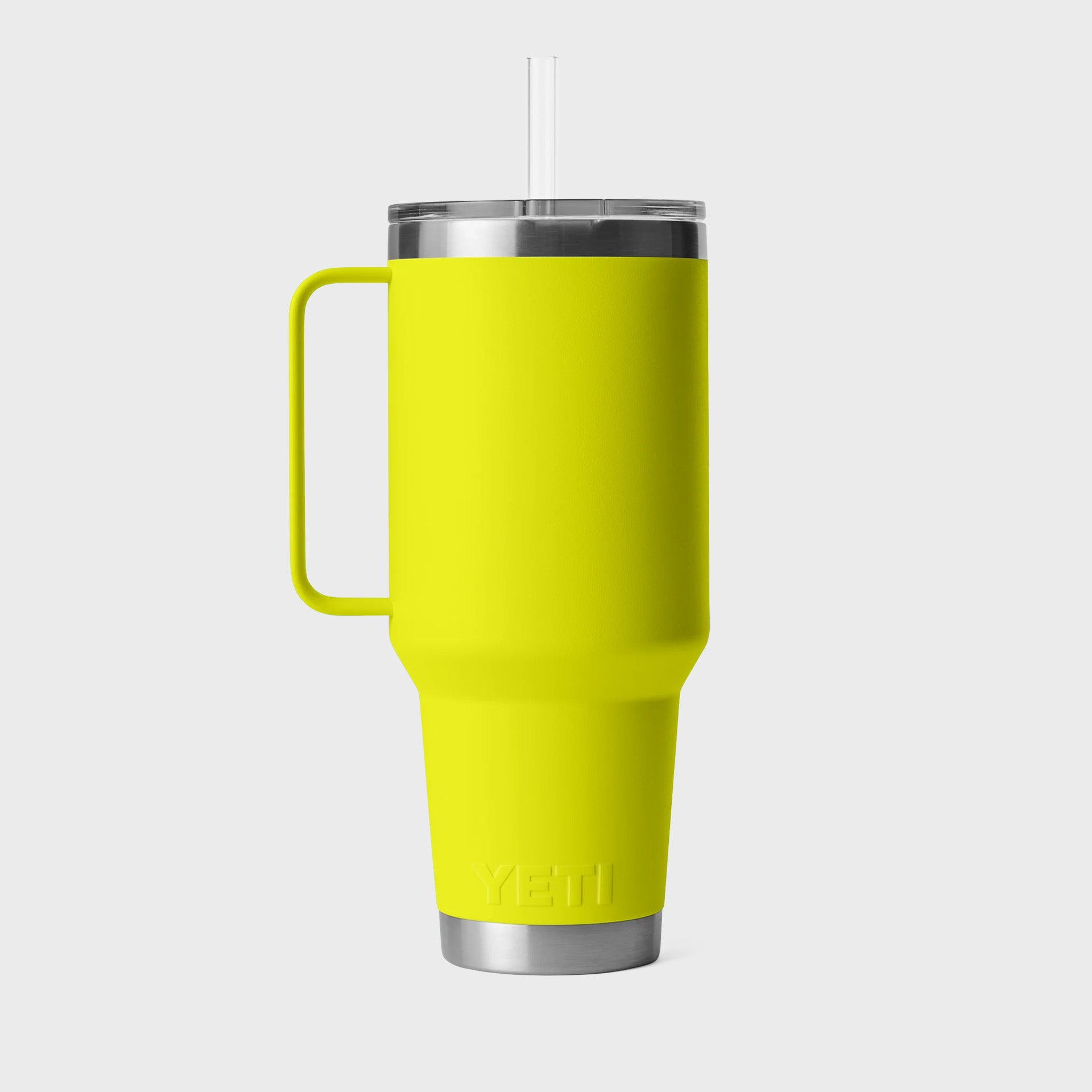 Yeti Rambler 42oz (1242ml) Straw Mug - Firefly Yellow