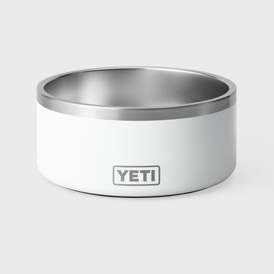 Yeti Boomer 8 Dog Bowl - White