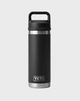 Yeti Rambler 18oz Bottle Chug - Black - ManGo Surfing