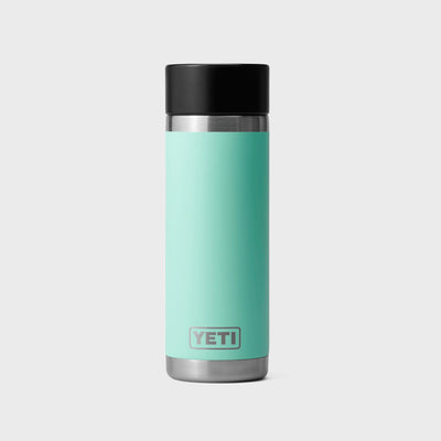 Yeti Rambler 18oz bottle with Hotshot Cap - Seafoam