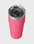 Yeti Rambler 20oz (591 ml) Stackable Cup - Tropical Pink - ManGo Surfing