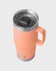 Yeti Rambler 20oz (591 ml) Travel Mug - Lowcountry Peach