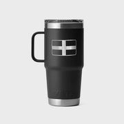 Yeti Rambler 20 Oz (591 ML) Travel Mug - St Pirans (Cornish) Flag