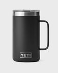 Yeti Rambler 24 oz Mug - Black - ManGo Surfing