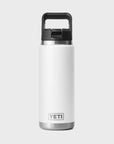 Yeti Rambler 26 Oz (769 ML) Straw Bottle - White - ManGo Surfing