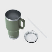 Yeti Rambler 35 oz (994 ml) Straw Mug with Straw Lid - Camp Green