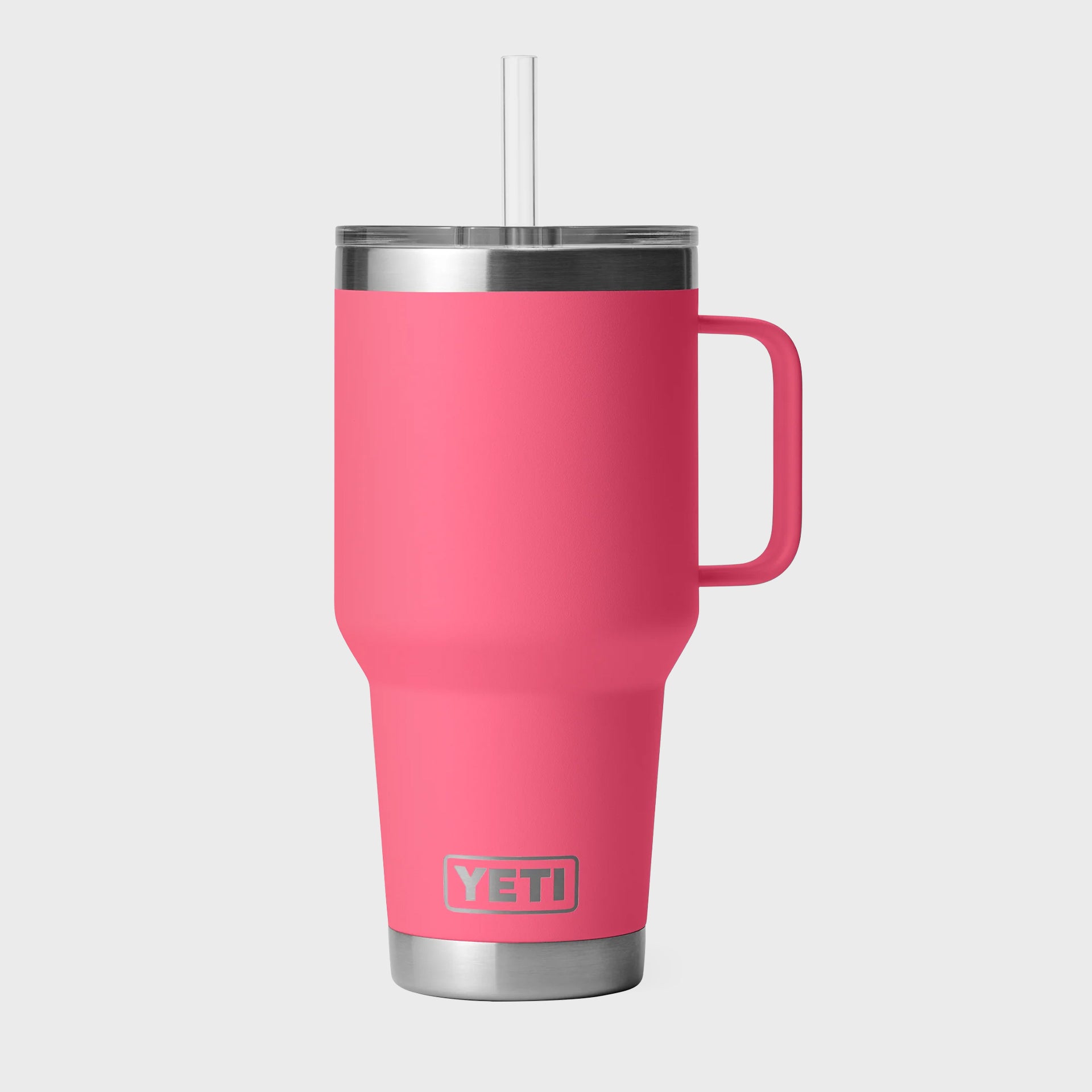 Yeti Rambler 35oz (994 ml) Straw Mug - Tropical Pink - ManGo Surfing