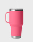 Yeti Rambler 35oz (994 ml) Straw Mug - Tropical Pink - ManGo Surfing