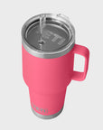Yeti Rambler 35oz (994 ml) Straw Mug - Tropical Pink - ManGo Surfing