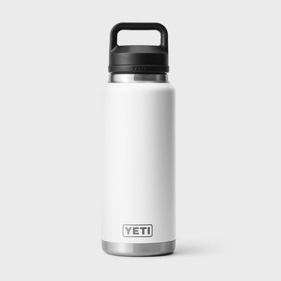 Yeti Rambler 36oz Bottle Chug - White