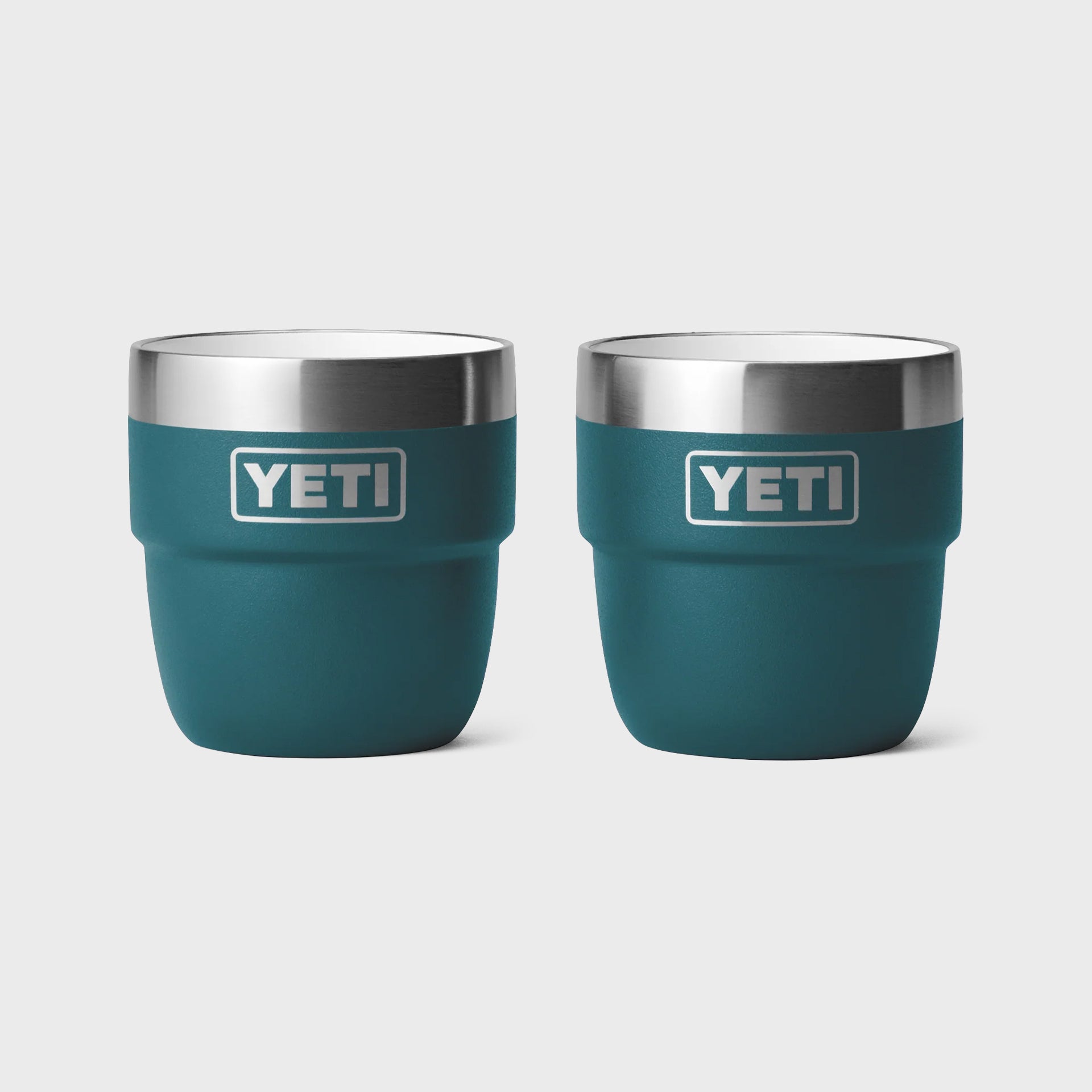 Yeti Rambler 4 oz Stackable Espresso Cups (2 Pack) - Agave Teal - ManGo Surfing