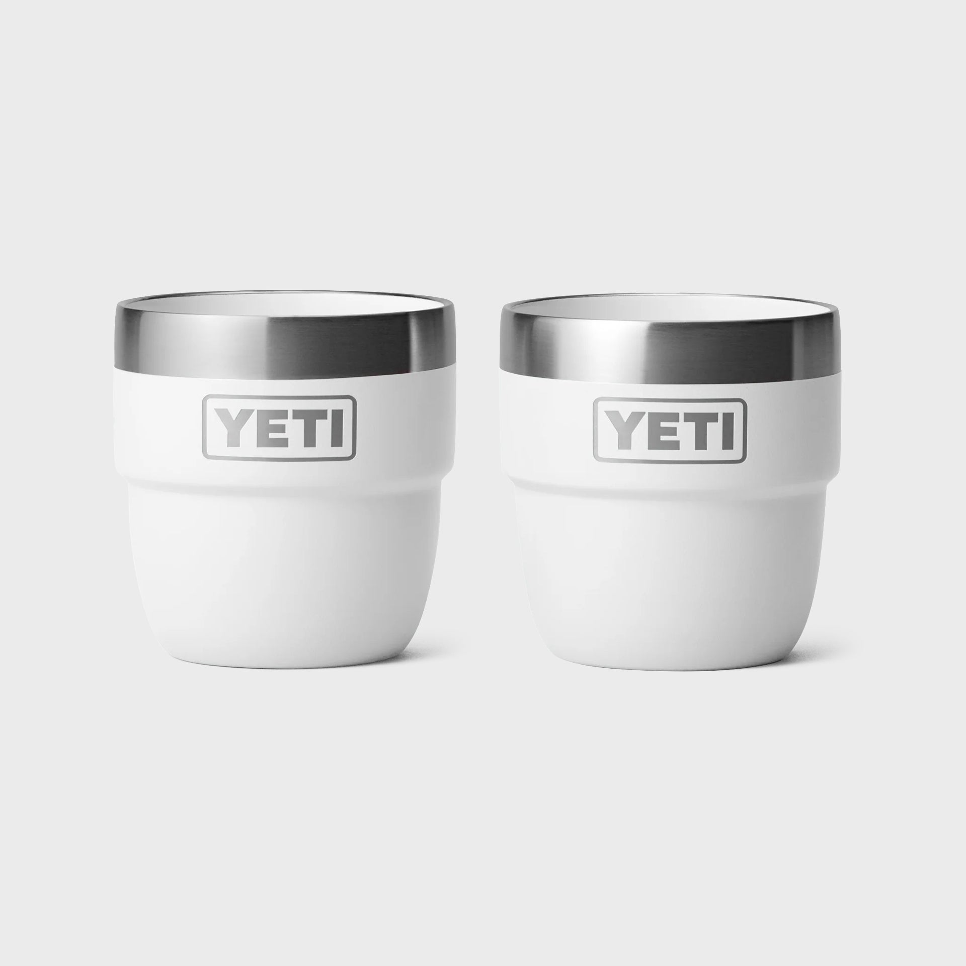 Yeti Rambler 4oz Stackable Espresso Cups (2 Pack) - White - ManGo Surfing