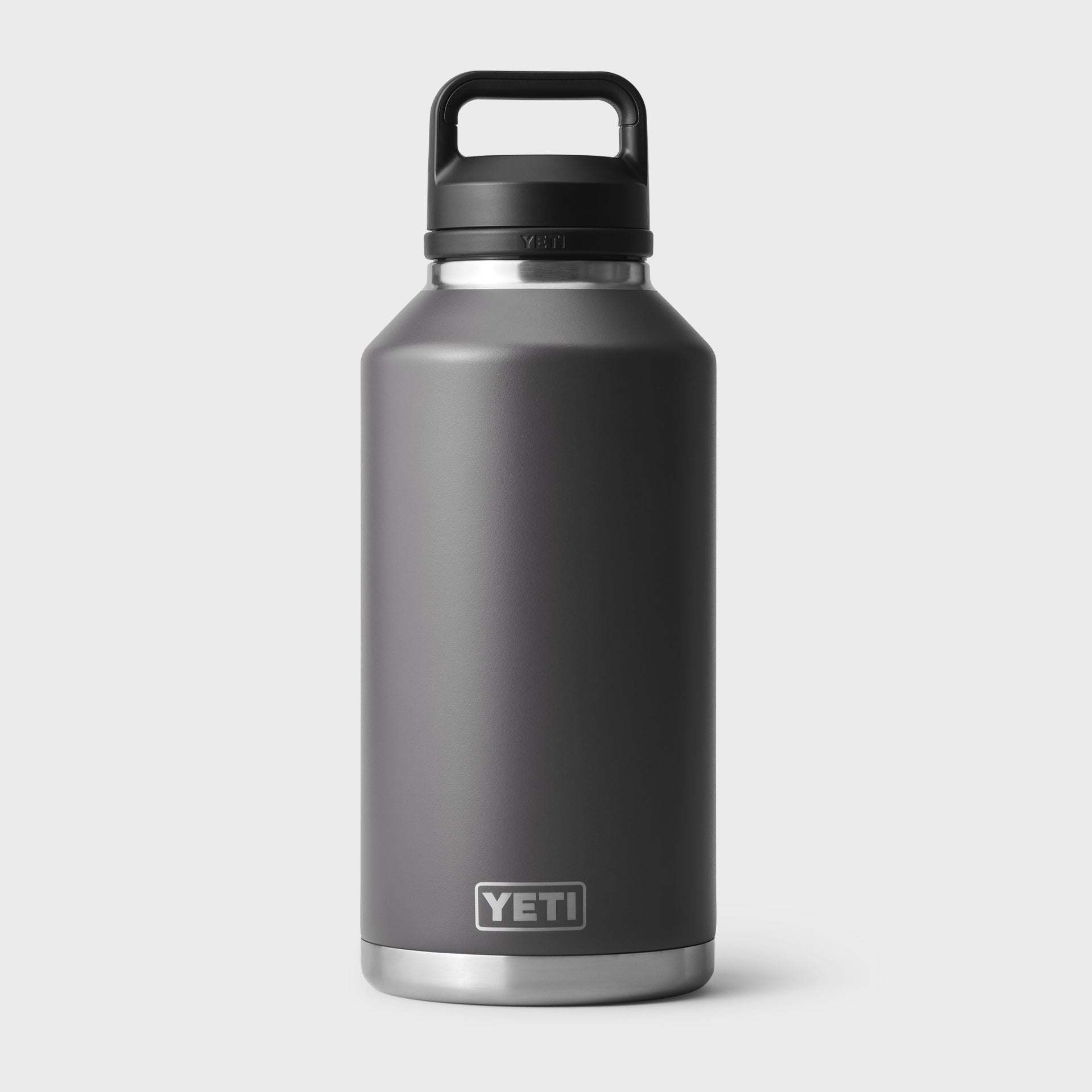 Yeti Rambler 64 oz (1.9 L) Bottle with Chug Cap - Charcoal - ManGo Surfing