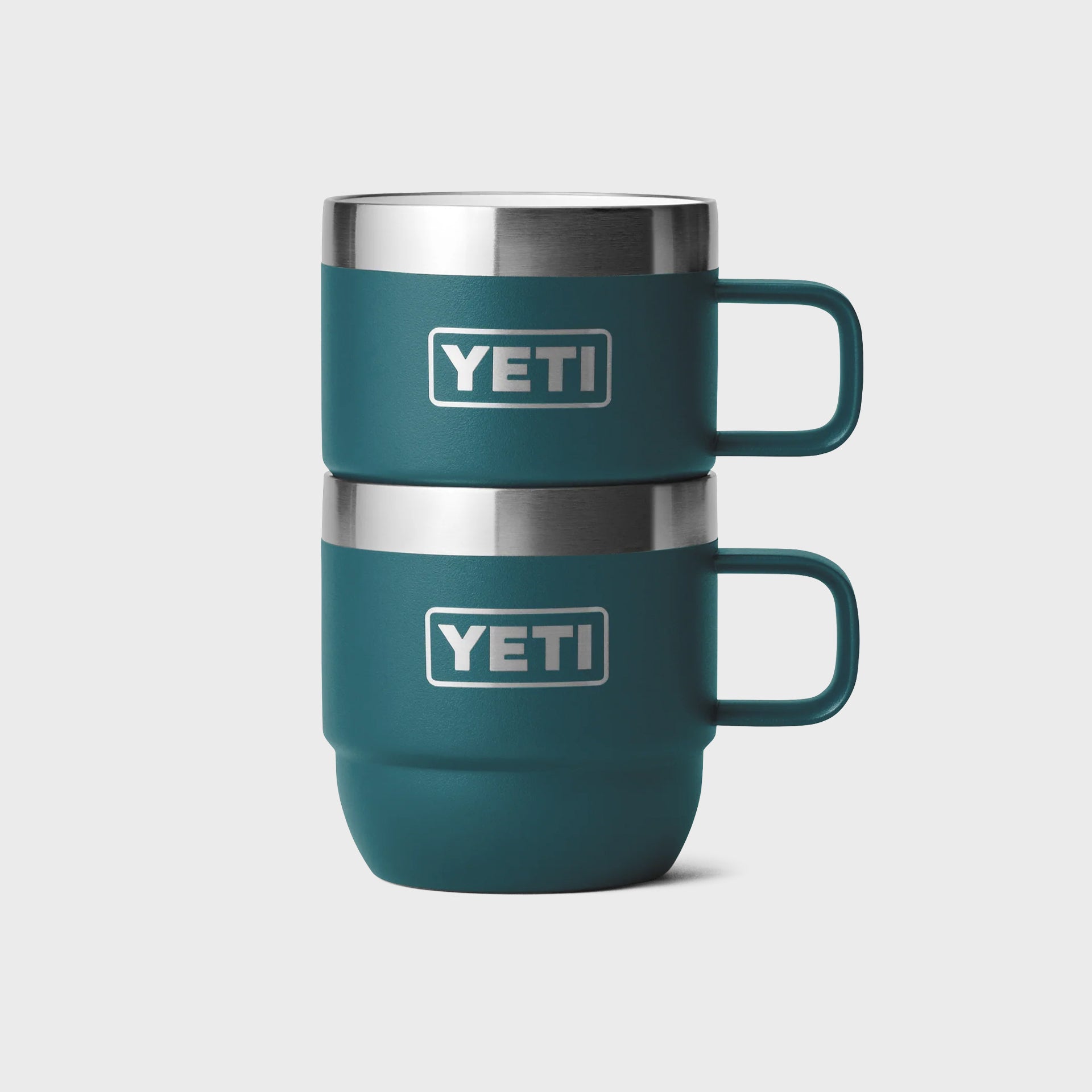 Yeti Rambler 6oz Stackable Espresso Mugs (2 Pack) - Agave Teal - ManGo Surfing